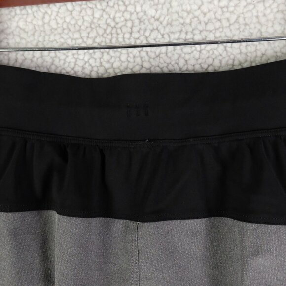Lululemon Shorts Mens Small Gray Black Hybrid Athletic Draw String Gym Outdoor - Picture 4 of 9
